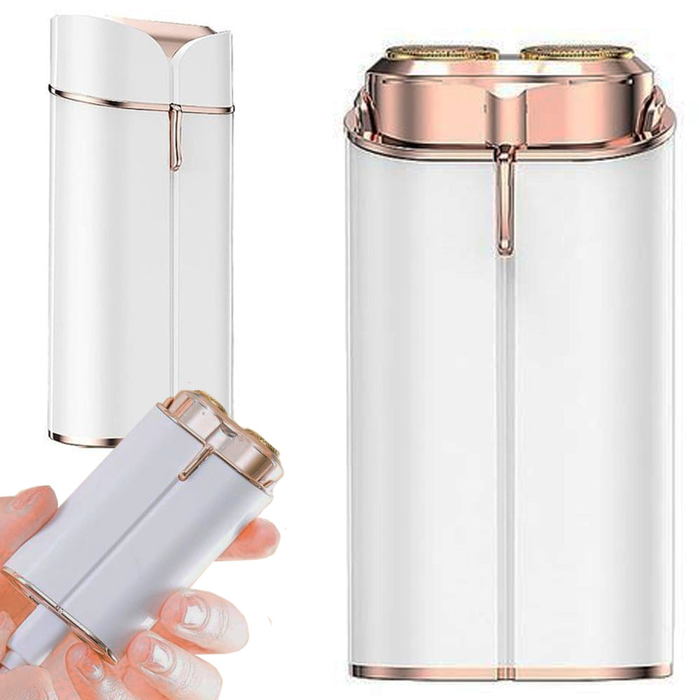 USB-Opladet Kvindeshaver – Få Glat Hud Med Stil!