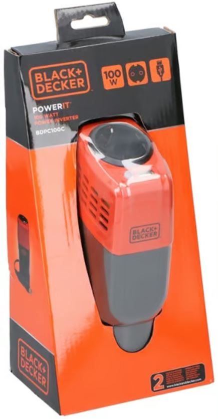 Black & Decker 12V Strømomformer til Bærbar Computer