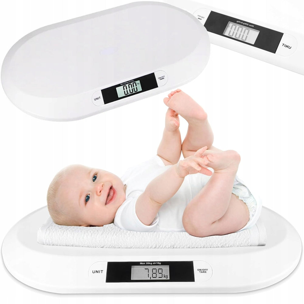 Elektronisk Babymåling  Præcis Vægtmåling For Børn Op Til 20 Kg fra We Do Better
