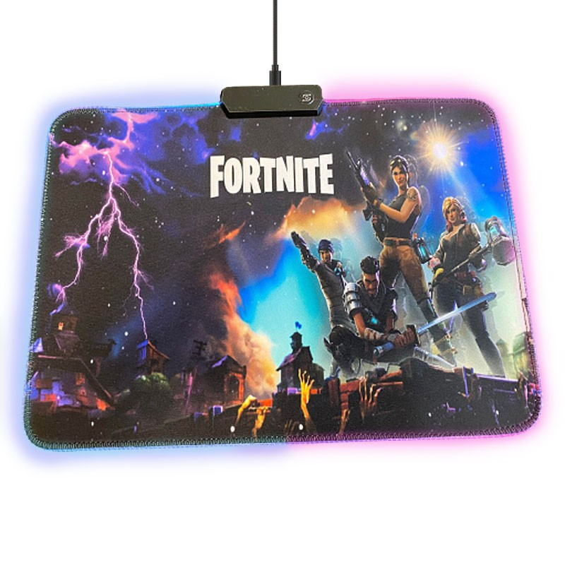 Fortnite Gaming Led Musemåtte fra Dingadget