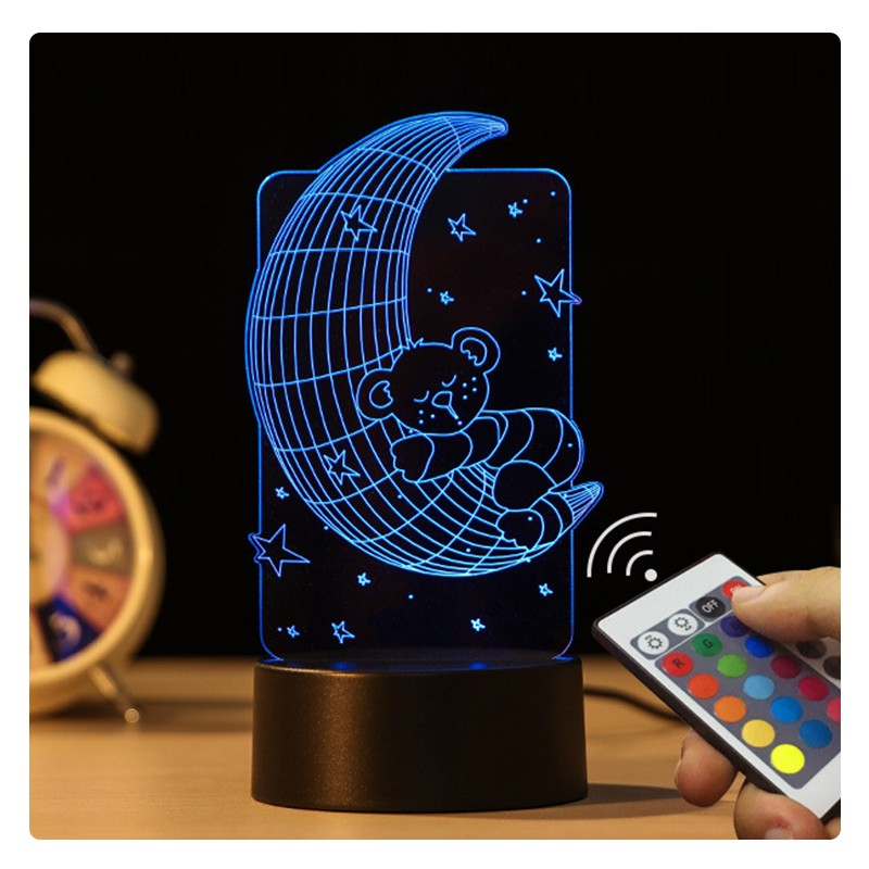 3d Natlampe Til Børn fra Dingadget