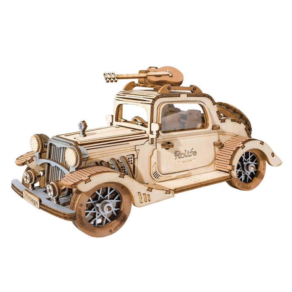 3d Bil Puslespil | Rolife Retro 3d Bil Fra Rokrâ¢ (tg504) fra Dingadget
