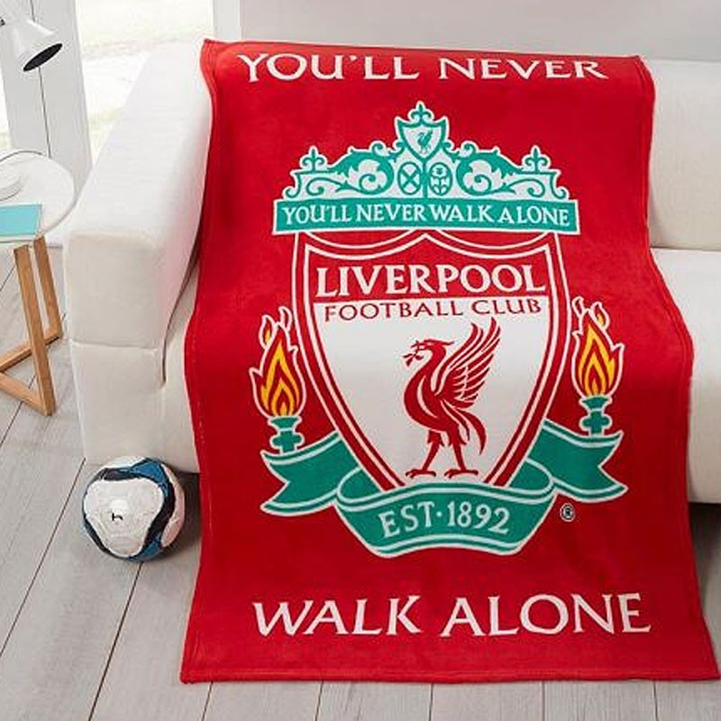 Liverpool F.c. Fleecetæppe fra Dingadget