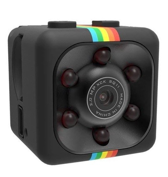 Smart Mini Kamera Sq11 1080p Sort fra Dingadget