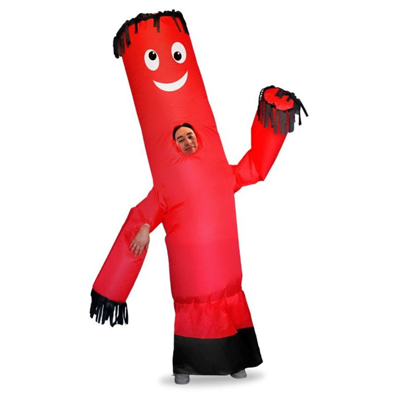 Oppustelig Wavy Man Kostume fra Dingadget