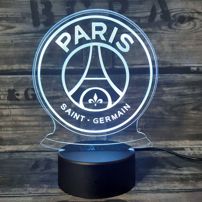 Psg Fodboldklub 3d Lampe fra Dingadget
