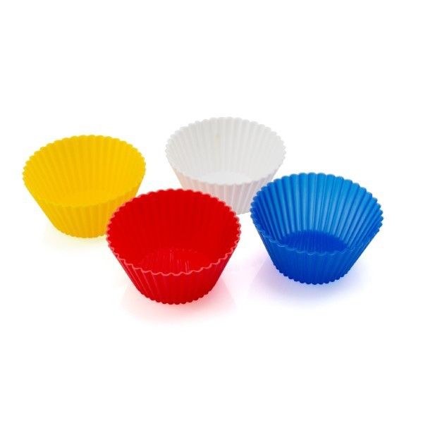 Silikoneforme  Til  Cupcakes  (4  Stk) fra Dingadget
