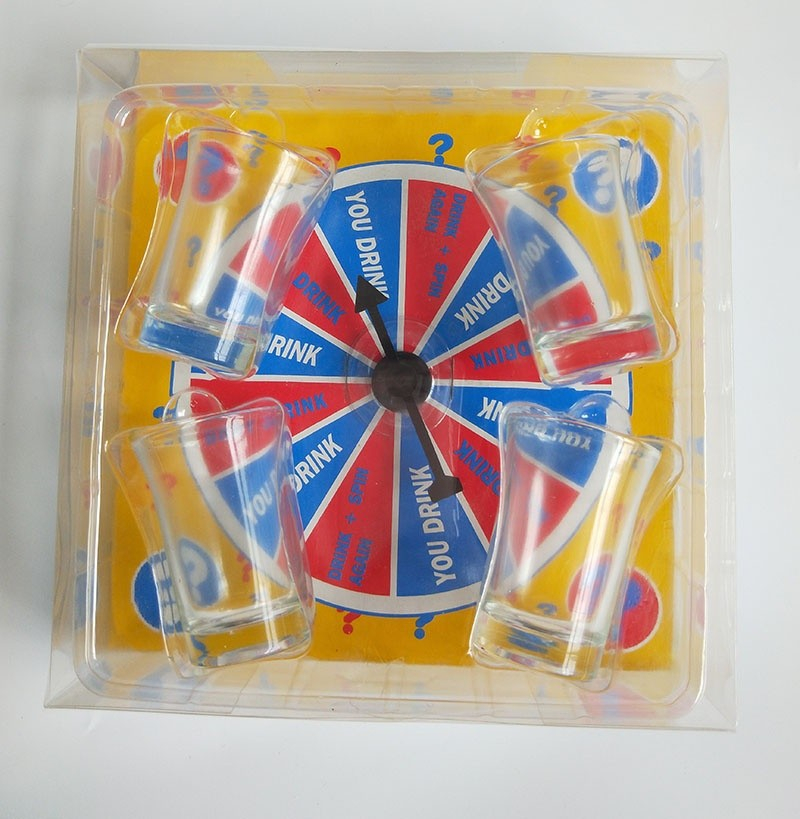 Spin  A  Shot  Drikkespil fra Dingadget