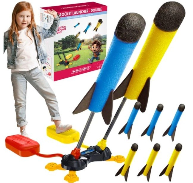 Stomp Rocket Den Flyvende Trampe Raket fra Dingadget