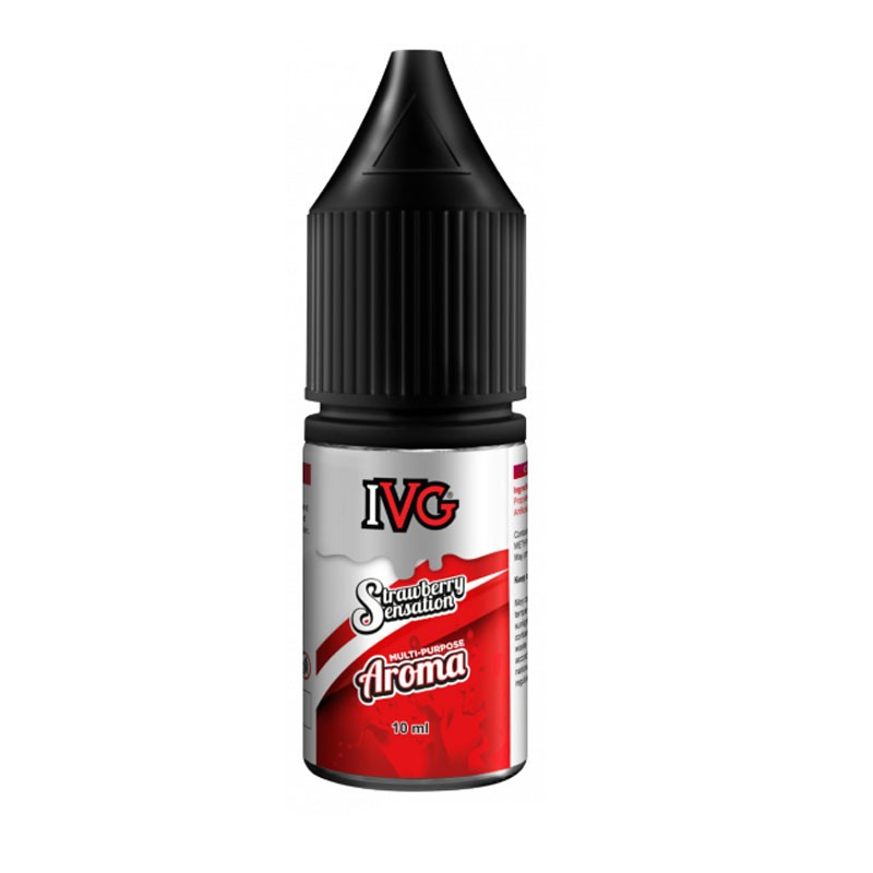 Strawberry Sensation Aroma Væske Fra     10 Ml fra Ivg
