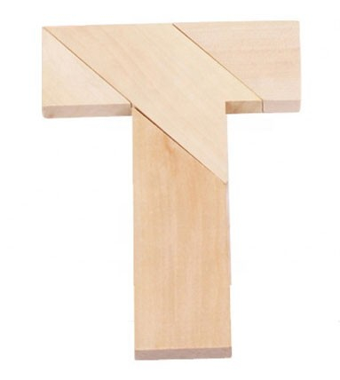 T  Puzzle     Kreativt  Træspil fra Dingadget