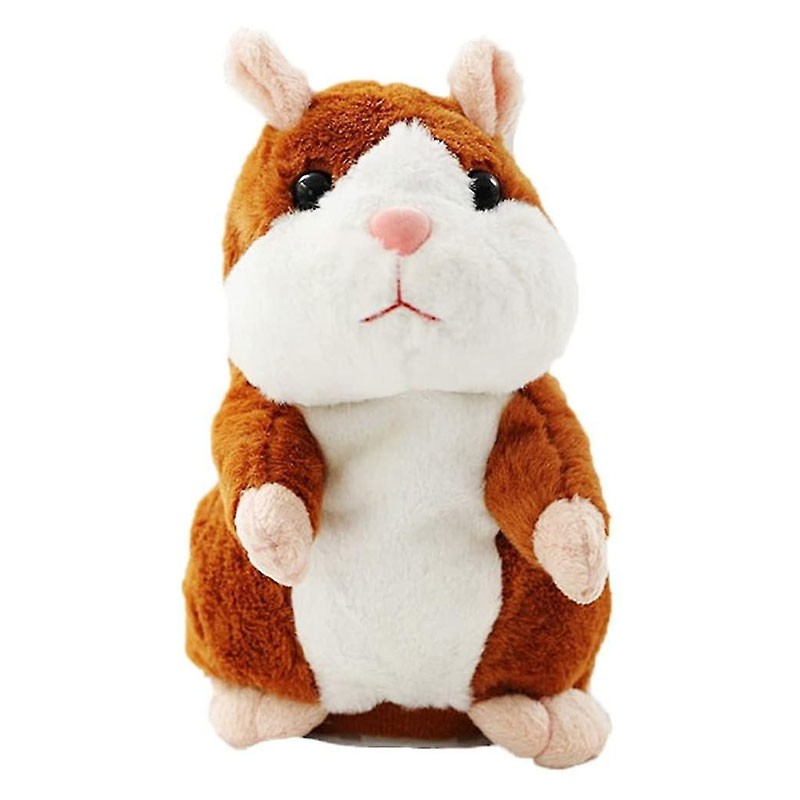 Talende Hamster   Gentager Hvad Du Siger   Lys Brun fra Dingadget