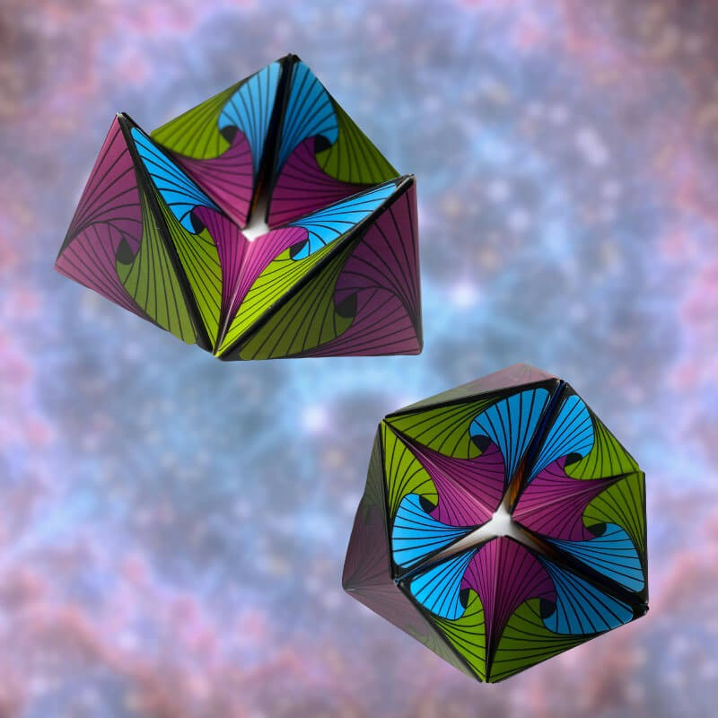 Infinity Flip Kalejdoskop Fidget   Mønster fra Dingadget