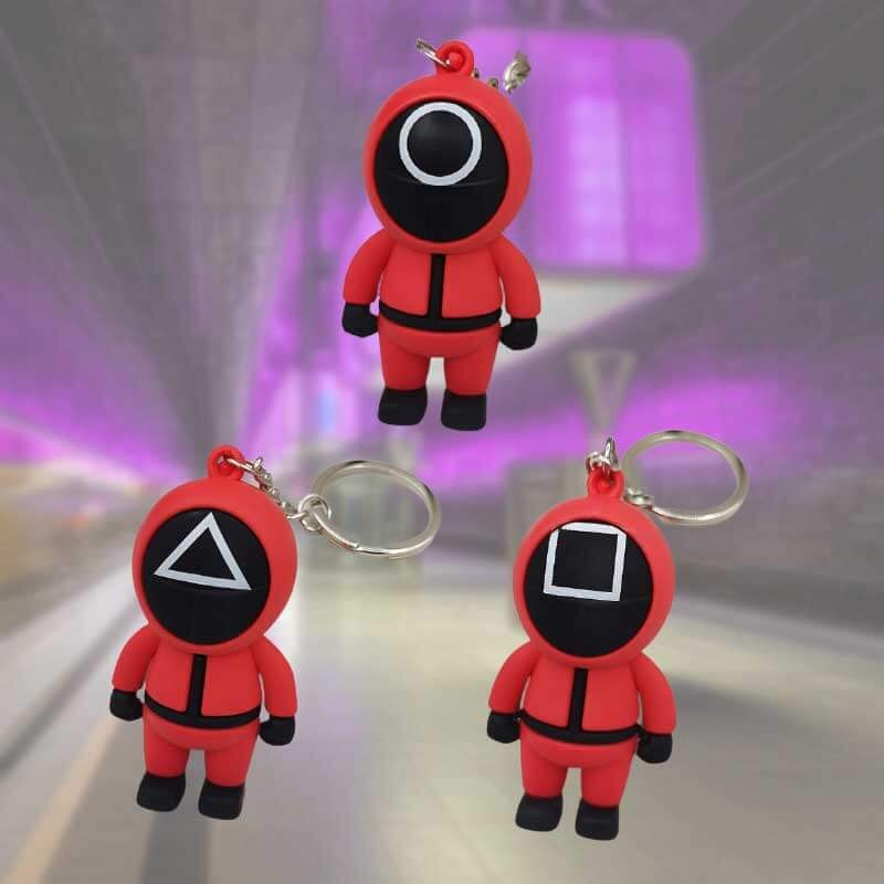 Squid Game Nøglering   Cirkel fra Dingadget