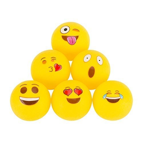 Beer  Pong  Bolde  Med  Emojis     6  Stk fra Dingadget