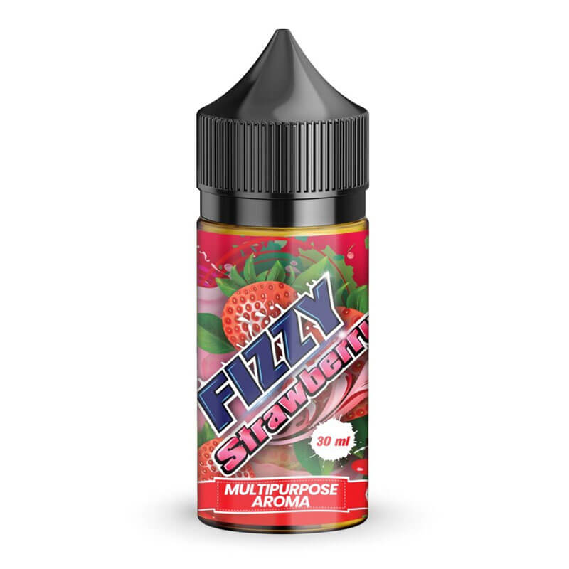 Fizzy Strawberry Aroma Væske 30 Ml fra Dingadget