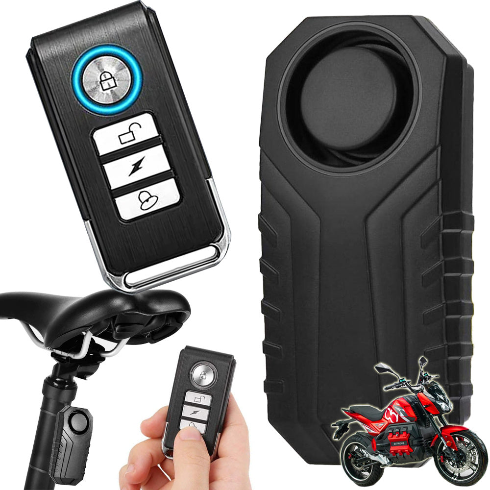 Højlydt Cykel Og Motorcykelalarm Tyverisikring Med Fjernbetjening fra We Do Better