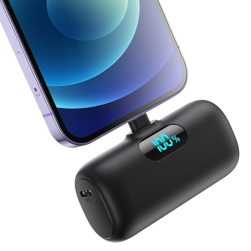 Lille Powerbank 5000mah Til Iphone   Hvid fra Dingadget