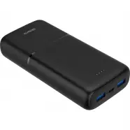 Power Bank 20 000 Mah, 2x Usb A 18 W, 1x Usb C Pd 20 W   Powerbank fra Deltaco