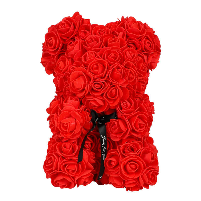 Rosebjørn Rød 25 Cm fra Dingadget