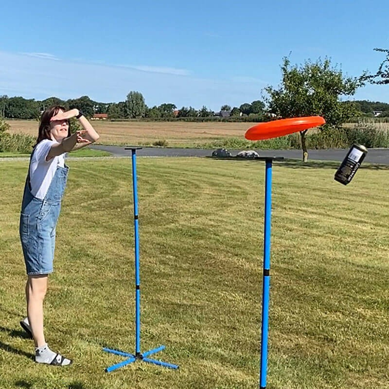 Frisbee ølbowling fra Dingadget