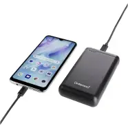 Powerbank Xs20000 20.000 Mah Usb A Usb C Inkl. Usb C Kabel   Sort   Powerbank fra Intenso